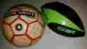 F-1gsg-03 Nite Brite Grip Soft Baden Glow In Dark Football And Soccer Ball Rare