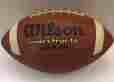 F1515 Indestructo Junior Size Notch Wilson Tn Top Football All Weather Rubber Ball Vintage
