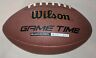 F1670 Wilson Official Leather Full Size Football Game Time Bud Light