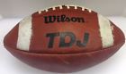 F1960 Leather Wilson Tdj Youth Size Premium Grain Football Made In Usa Vintage Rare