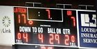 Fb-2020 Daktronics Led Football Scoreboard With Lighted Signs