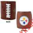 Fbch2017 Leather Logo Koozie Pittsburgh Nfl Steelers Team