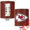 Fbch2025 Logo City Kansas Team Leather Koozie Nfl Chiefs