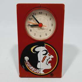 Feldstein & Associates 0789683000032 Florida State Alarm Clock Seminoles University Fsu Tomhawk Chop Fight Song