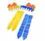 Ffs-1411 Flag Football For Kids Youth Defense Penalty Belts Set Nylon Mesh Tote