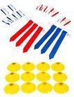 Fgset14 Sportsgearus Player Flag Football Deluxe Set Belts Flags Cones Mesh