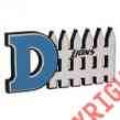 Fh1774 Defence Approximately 3d 8.5 Sign Detroit Lions Foam Fan 17 Nfl