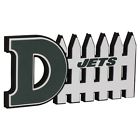 Fh1785 - Defence York Sign 17 8.5 Foam Approx. 3d " Jets Fan Nfl