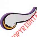 Fh2138 Foam 3d18 Sign Vikings Minnesota Approximately Logo Nfl Fan