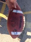 F1002b Football Official Wilson Leather 1977-1990 Rozelle - Game Nfl Pete