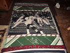 Blanket.1993-mmn.weaved Football Ref.afghan Tapestry Players Throw
