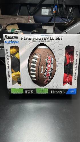 Franklin 025725516053 Playbook Flag Football Set 5 Vs 10 Player Ages 6