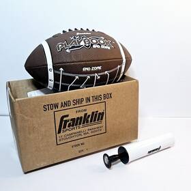 Franklin Sports 025725550814 Playbook Junior Football - Kids Youth With Play Diag