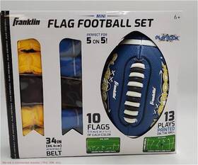 Franklin Sports 025725593378 10 Player Flag Football Set