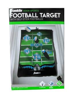 Franklin Sports 7230526360 Football Target With Self-stick Footballs