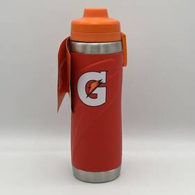 Gatorade 052000043662 New Red Premium Stainless Steel Bottle 26oz Vacuum-insulated