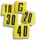 10-50yd-2 Goal Field Yard Markers-set Markers Football 11-yellow - Line
