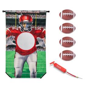 86377893 Gosports Red Zone Football Toss Toy Game Set - 7pc