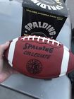 Hellifino Spalding Nos Vintage Leather Football Collegiate Model Box