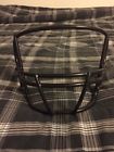 08-12k Helmet Replica Nfl Football Ncaa Riddell Black Deluxe Adult Facemask