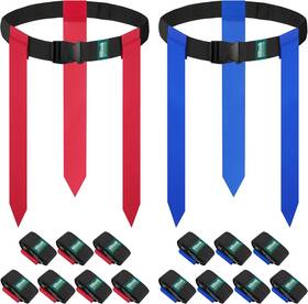 Hilhook 313054987907 Flag Football Belts 14 Player Set With 42 Flags For Kids Youth An
