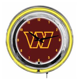 Imperial International 720801133485 Washington Commanders 14 Inch Neon Clock