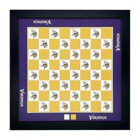 Imperial International 720801373454 Minnesota Vikings Magnetic Chess Set
