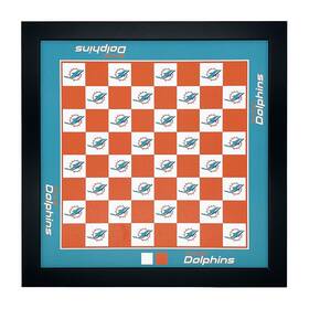 Imperial International 720801373461 Miami Dolphins Magnetic Chess Set