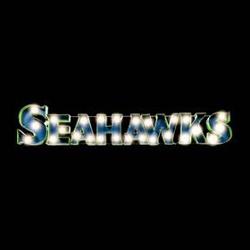 Imperial International 720801561240 Seattle Seahawks Lighted Recycled Metal Sign