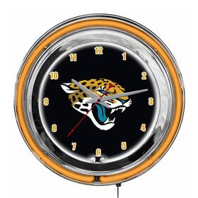 Imperial International 720801956527 Jacksonville Jaguars 14 Inch Neon Clock