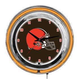 Imperial International 720801956565 Cleveland Browns 14 Inch Neon Clock