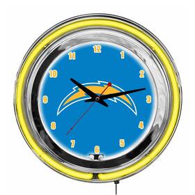 Imperial International 720801956626 Los Angeles Chargers 14 Inch Neon Clock