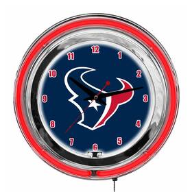 Imperial International 720801956688 Houston Texans 14 Inch Neon Clock