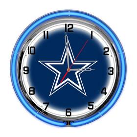Imperial International 720801956749 Dallas Cowboys 18 Inch Neon Clock