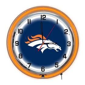Imperial International 720801958231 Denver Broncos 18 Inch Neon Clock
