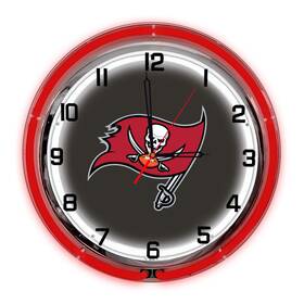 Imperial International 720801958293 Tampa Bay Buccaneers 18 Inch Neon Clock