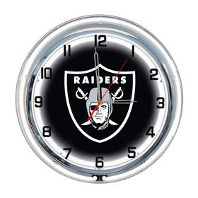 Imperial International 720801958309 Las Vegas Raiders 18 Inch Neon Clock