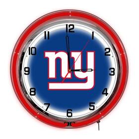 Imperial International 720801958323 New York Giants 18 Inch Neon Clock