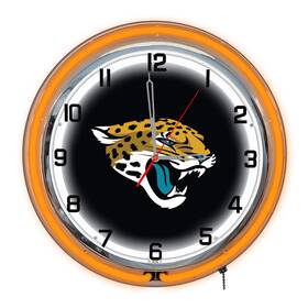 Imperial International 720801958330 Jacksonville Jaguars 18 Inch Neon Clock