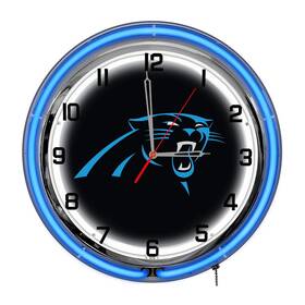 Imperial International 720801958347 Carolina Panthers 18 Inch Neon Clock