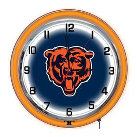Imperial International 720801958361 Chicago Bears 18 Inch Neon Clock