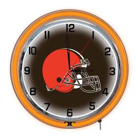 Imperial International 720801958378 Cleveland Browns 18 Inch Neon Clock