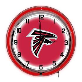 Imperial International 720801958477 Atlanta Falcons 18 Inch Neon Clock
