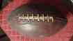 Intact1930-40 Laced Laces Sold Football Very Pigskin Leather Collector
