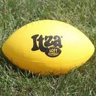 Itz001-yellow Itza Football Yellow With Rubber Grip And Laces 798304074468