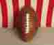 J2-v Spalding Vintage Official Leather Football With Laces Great Display Ball