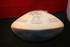 357ad Jim Wilson White Football Vintage Red Plunkett Blue