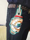 Cch12 Leather Nfl Dolphins Miami Football Beer Mexican Holster Tooling Holder
