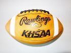 St5prosky Leather Tan High Khsaa School Rawlings Size Football