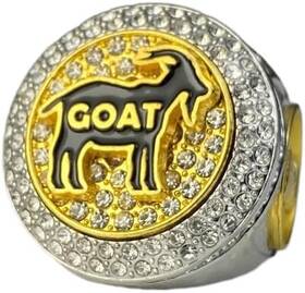 Legacy Rings 445028699660 Goat Championship Trophy Ring Award Gift For Tournament Or League Champion Winne
